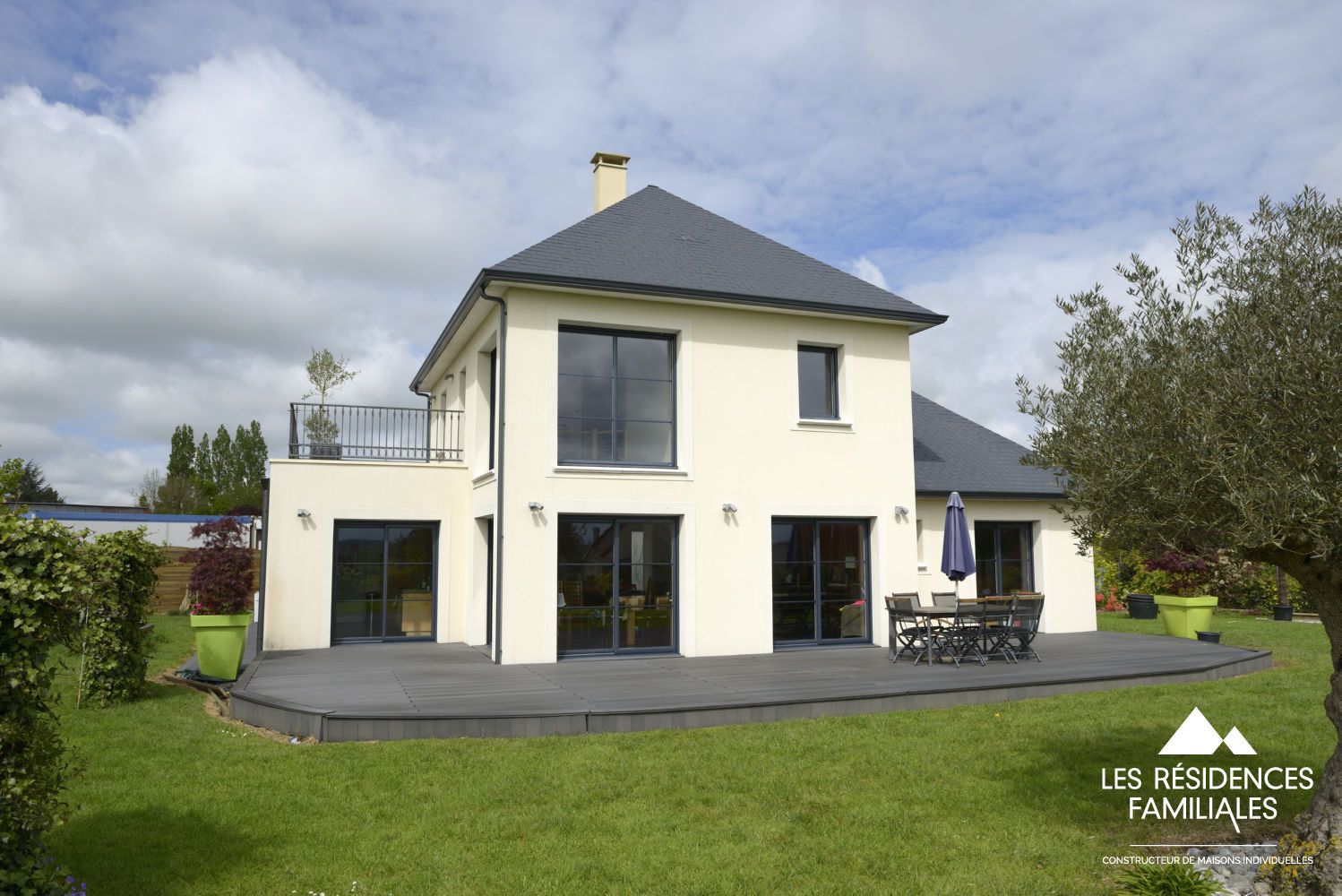 Maisons réalisée en bloc bétons