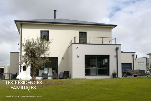 Maison individuelle en béton céllulaire à Cormelles-le-Royal