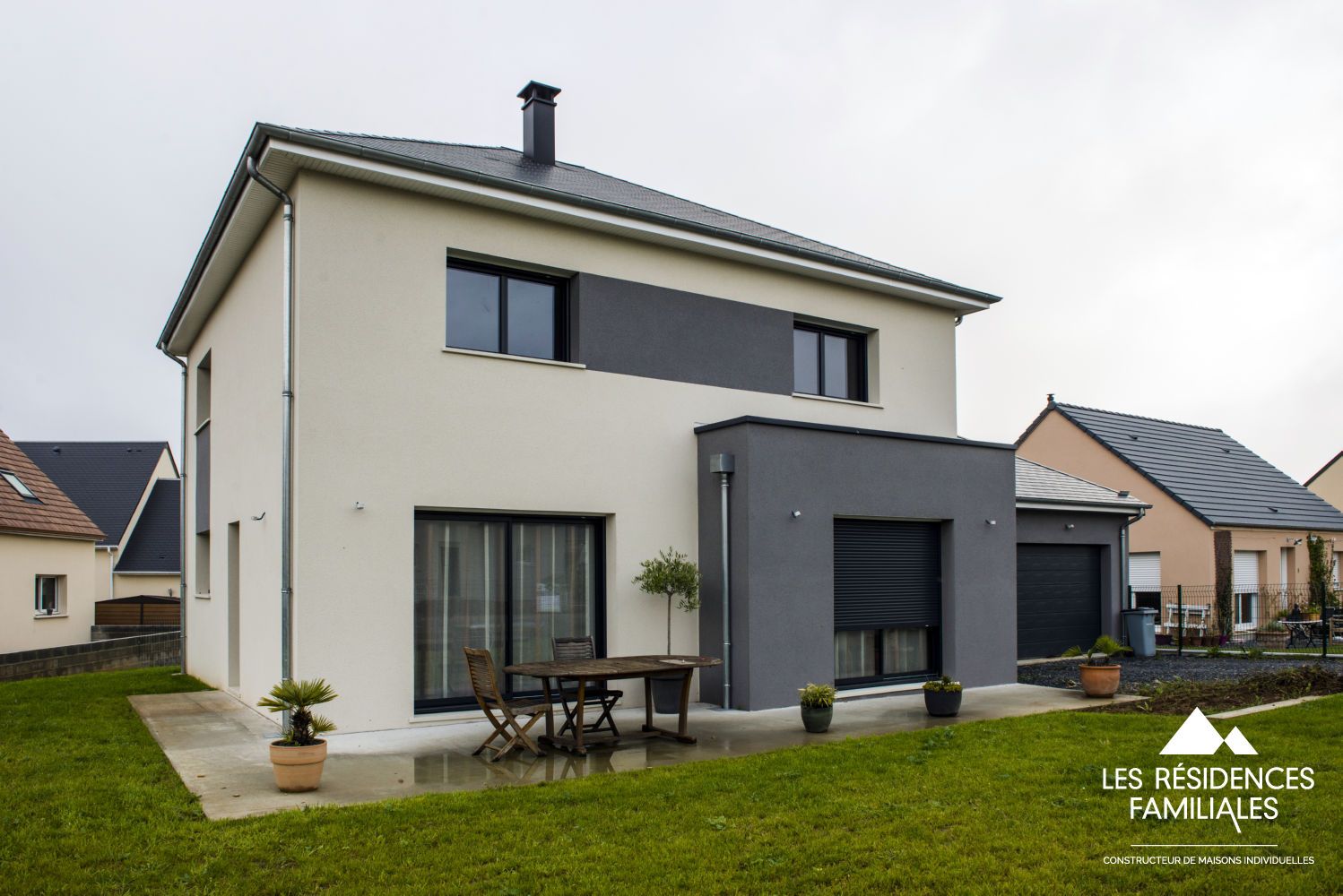 Maisons réalisée en bloc Thermibloc